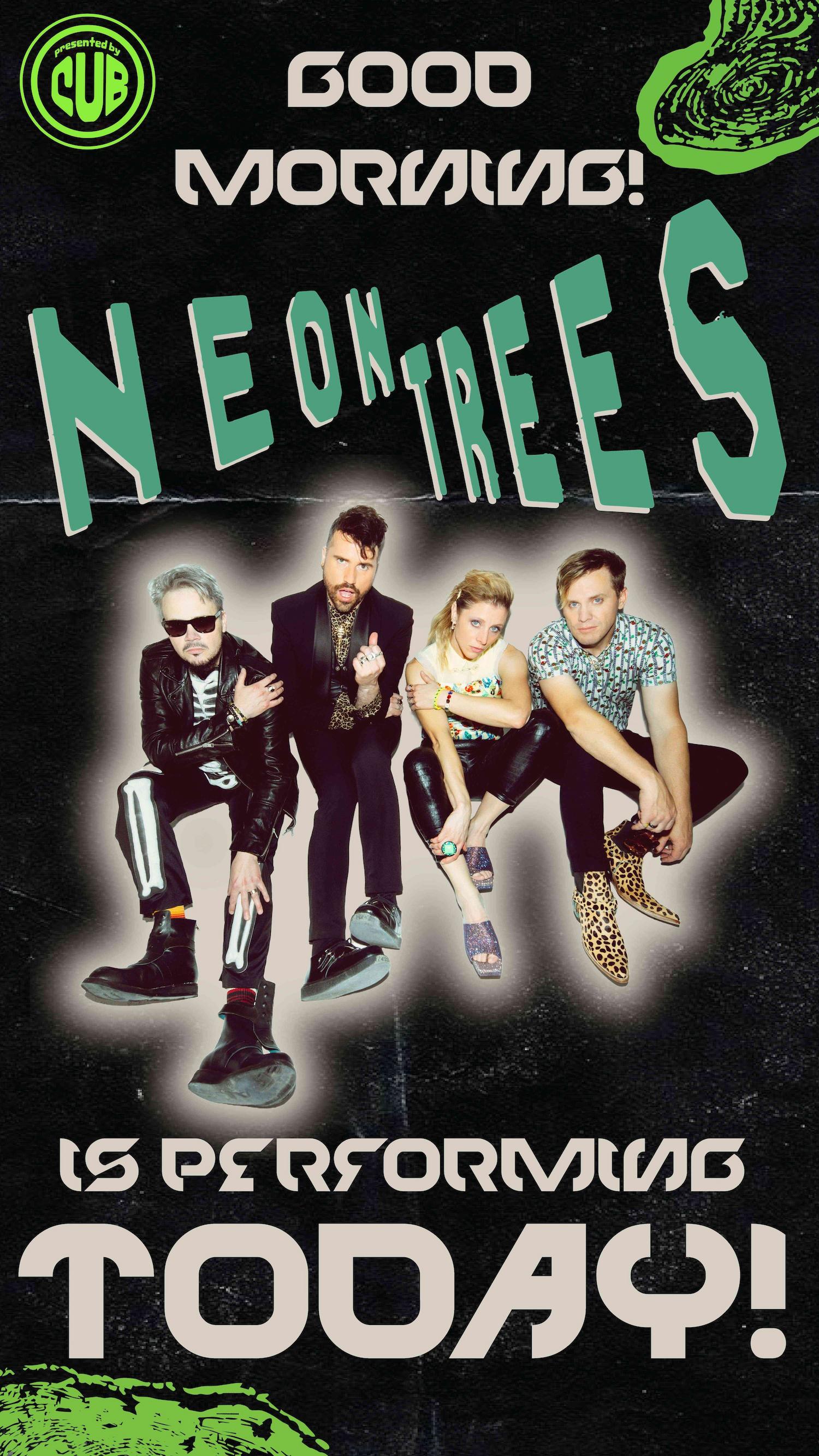 Neon Trees CUB Instagram Story